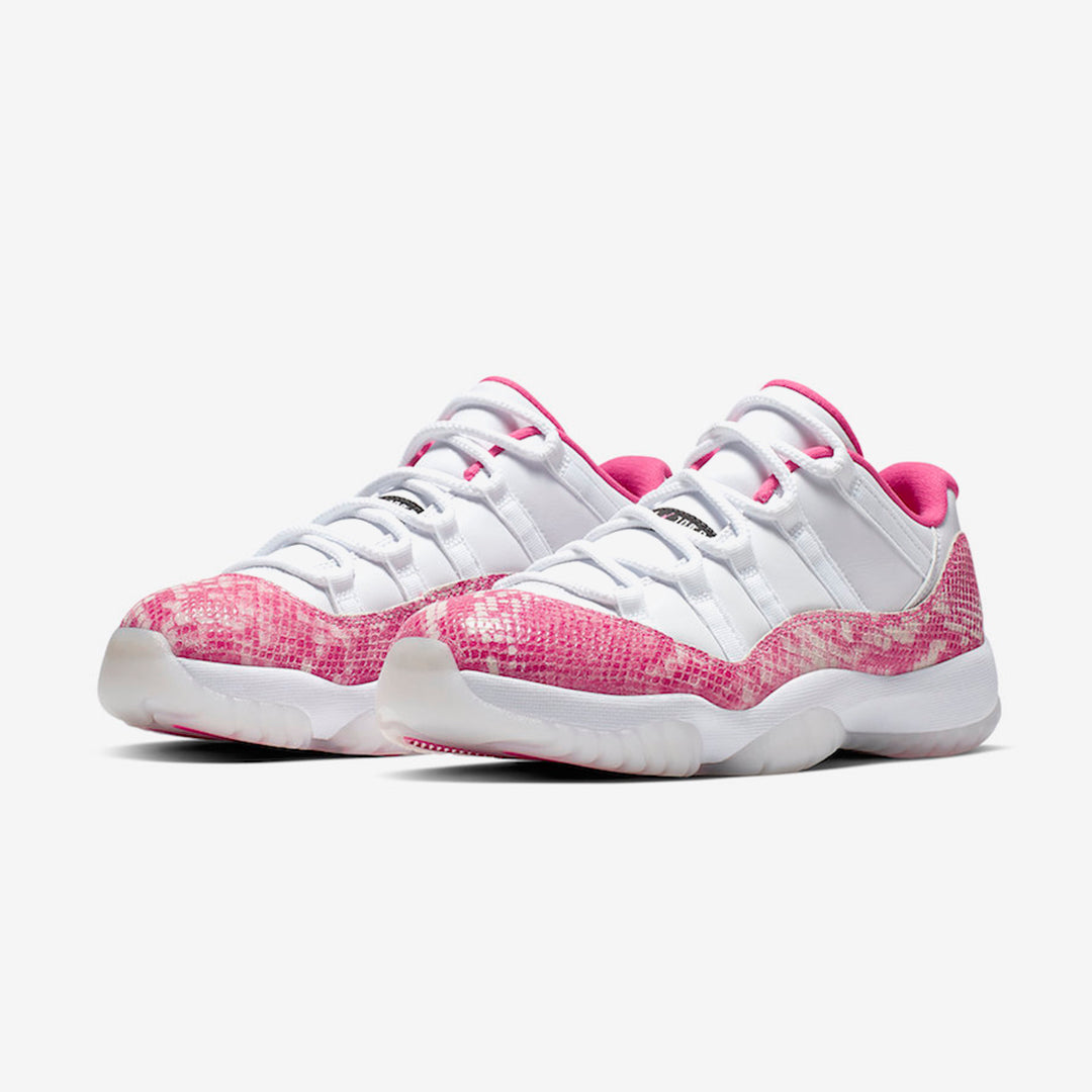 AIR JORDAN 11 LOW WMNS 'PINK SNAKESKIN'