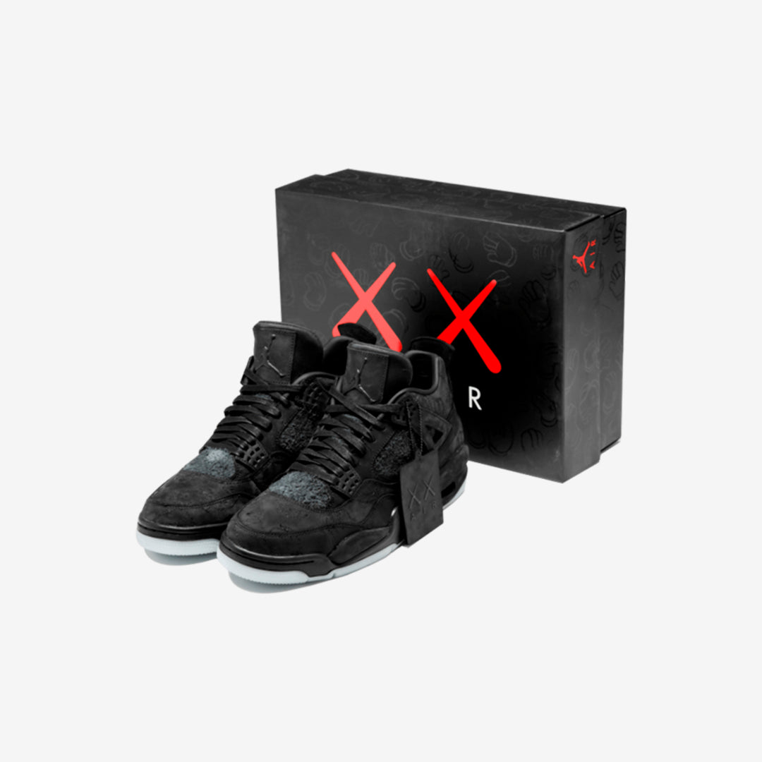 AIR JORDAN 4 X KAWS 'BLACK'