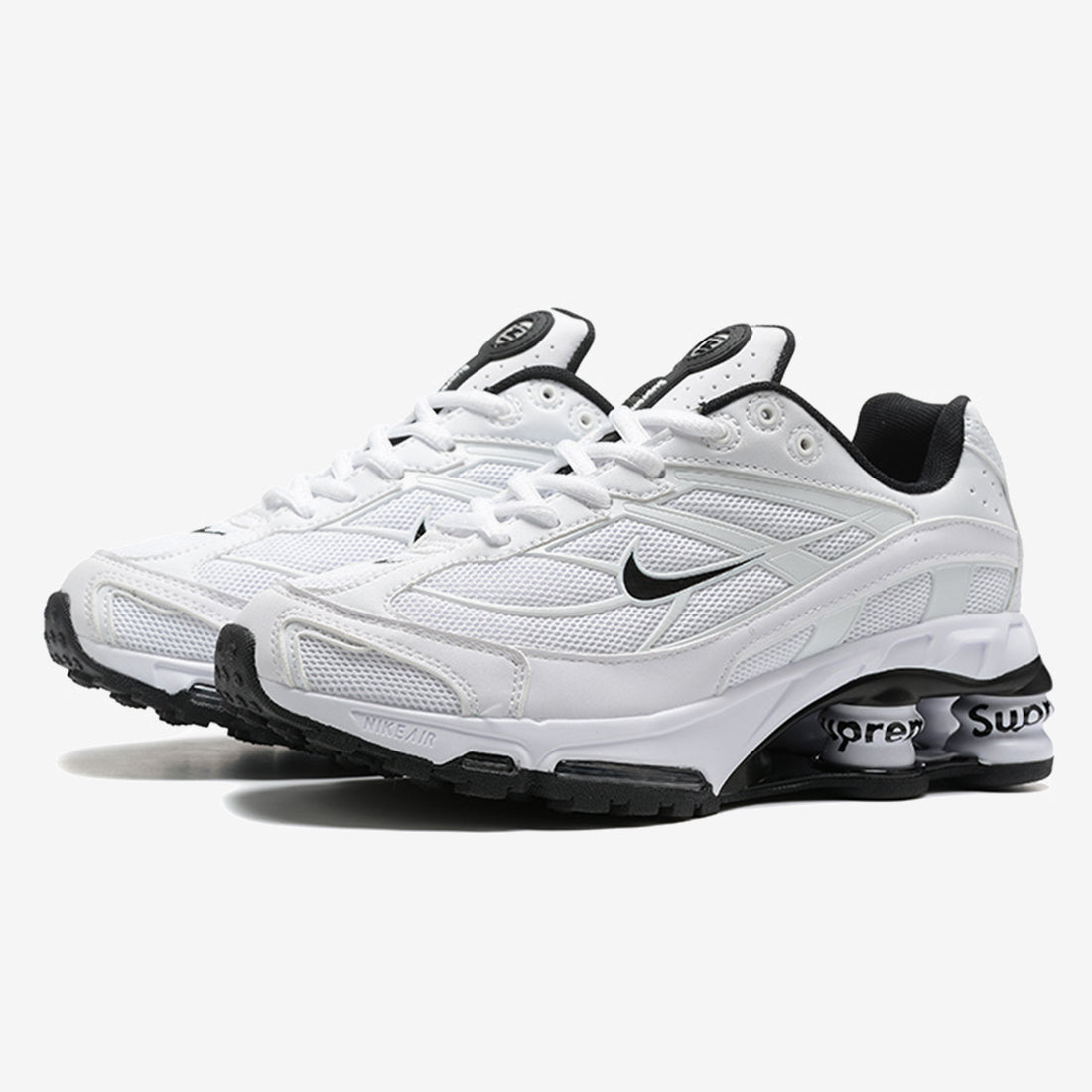 SHOX RIDE 2 X SUPREME 'BLACK WHITE'