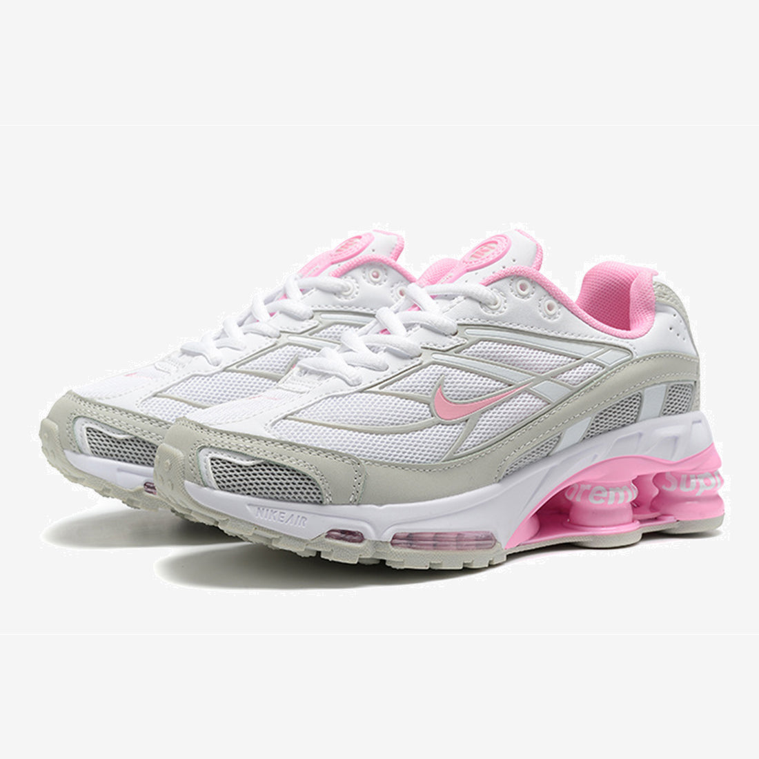 SHOX RIDE 2 X SUPREME 'WHITE PINK'