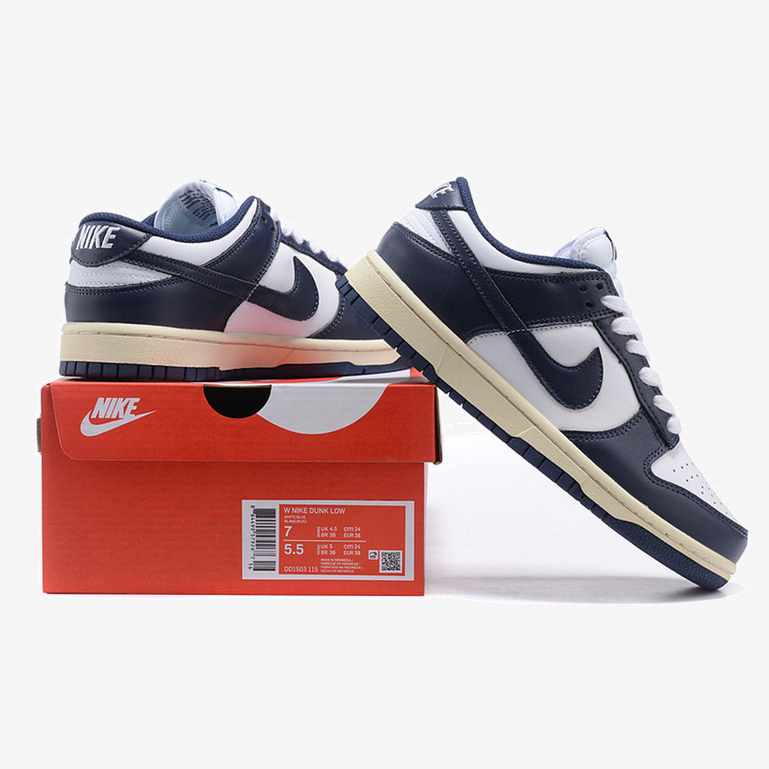 DUNK LOW WMNS 'VINTAGE NAVY'