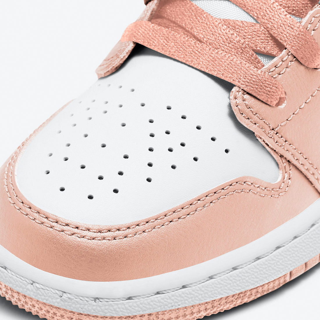 AIR JORDAN 1 LOW GS 'LIGHT ARTIC PINK'