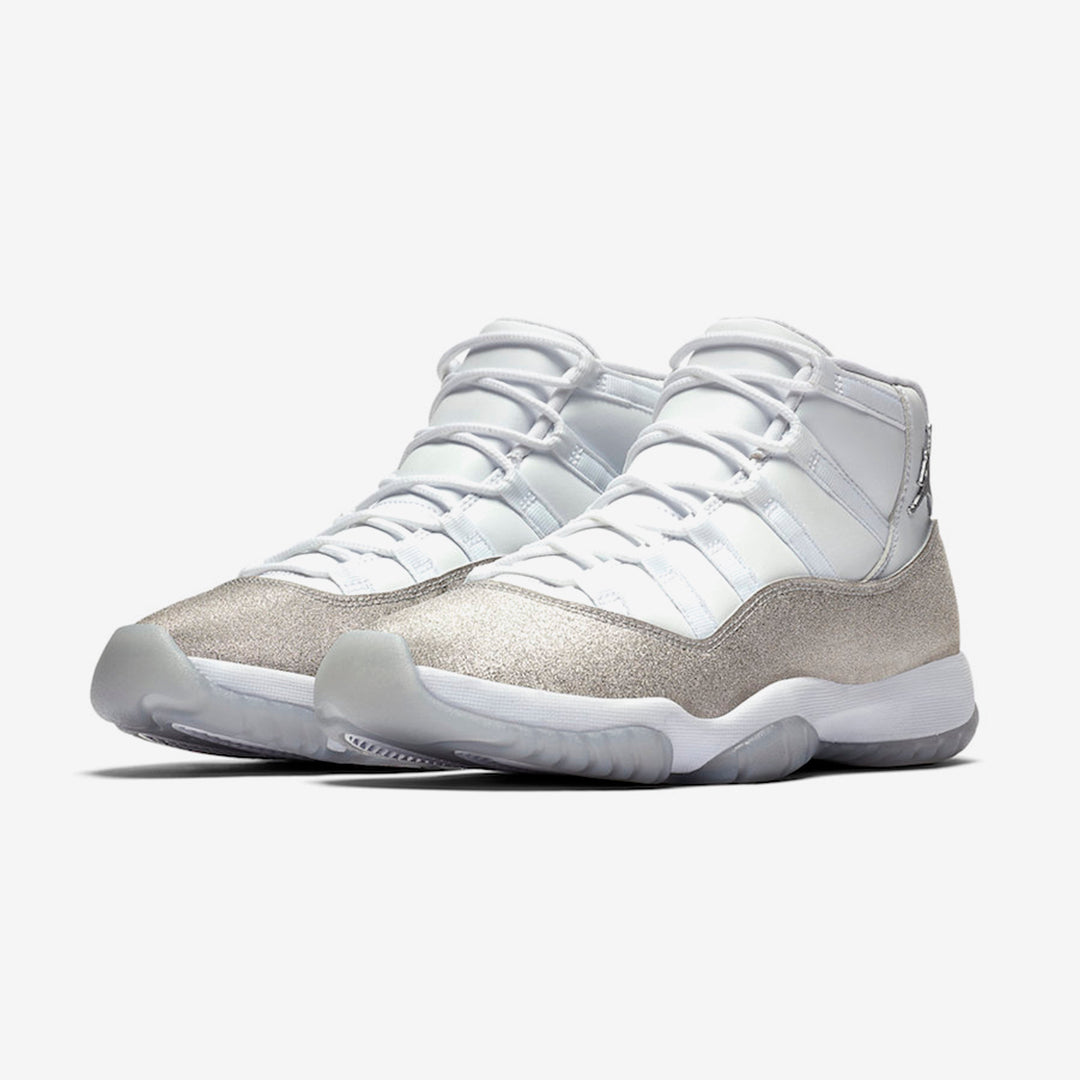 AIR JORDAN 11 WMNS 'WHITE METALLIC'