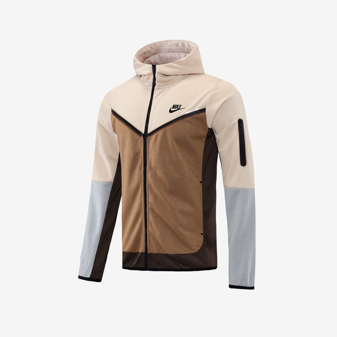 CONJUNTO NIKE TECH FLEECE 'GREY BROWN'