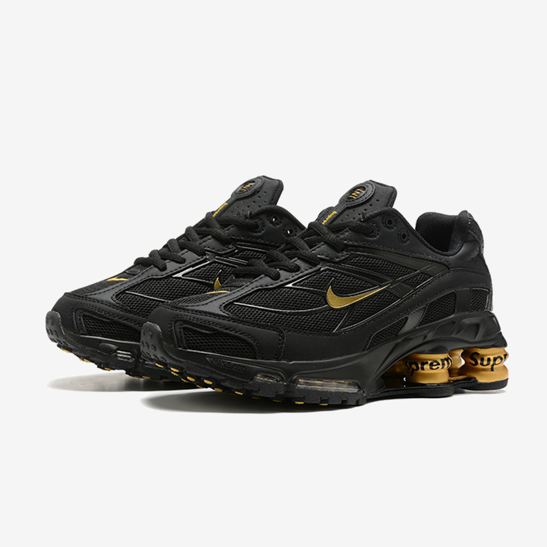 SHOX RIDE 2 X SUPREME 'BLACK GOLD'