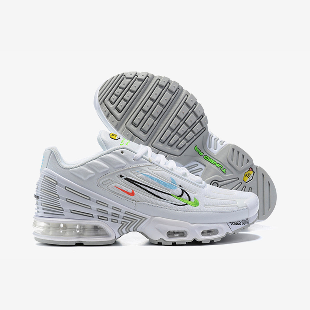 AIR MAX PLUS 3 'WHITE COLORFUL SWOOSHS'