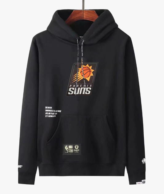 MOLETOM AAPE X NBA PHOENIX SUNS 'BLACK'