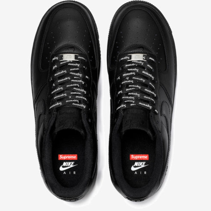 AIR FORCE 1 LOW X SUPREME 'TRIPLE BLACK'