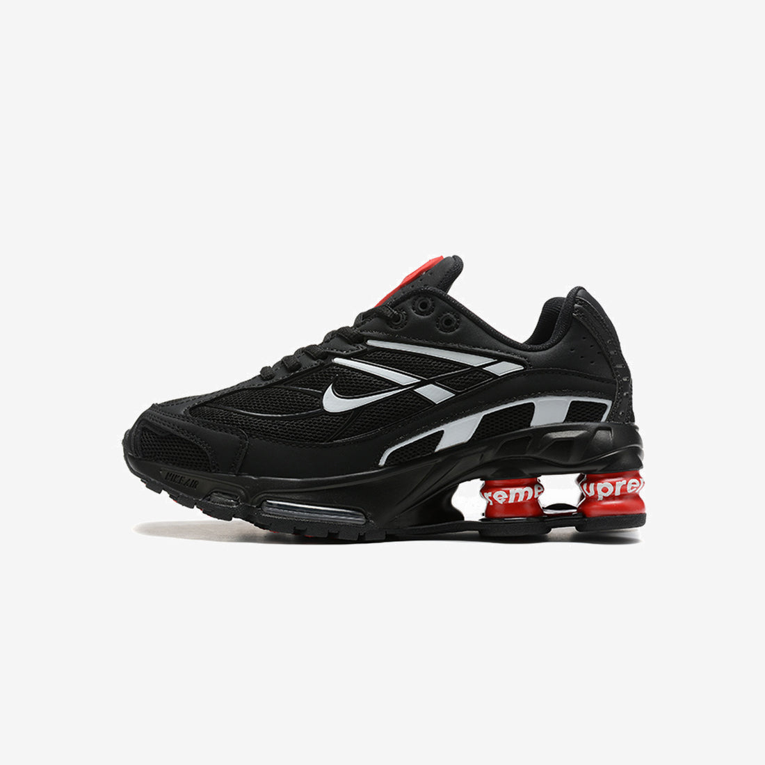 SHOX RIDE 2 X SUPREME 'BLACK RED'