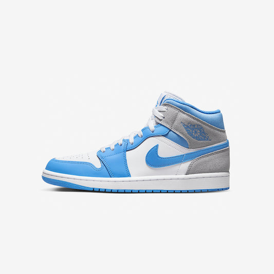 AIR JORDAN 1 MID 'UNIVERSITY BLUE'