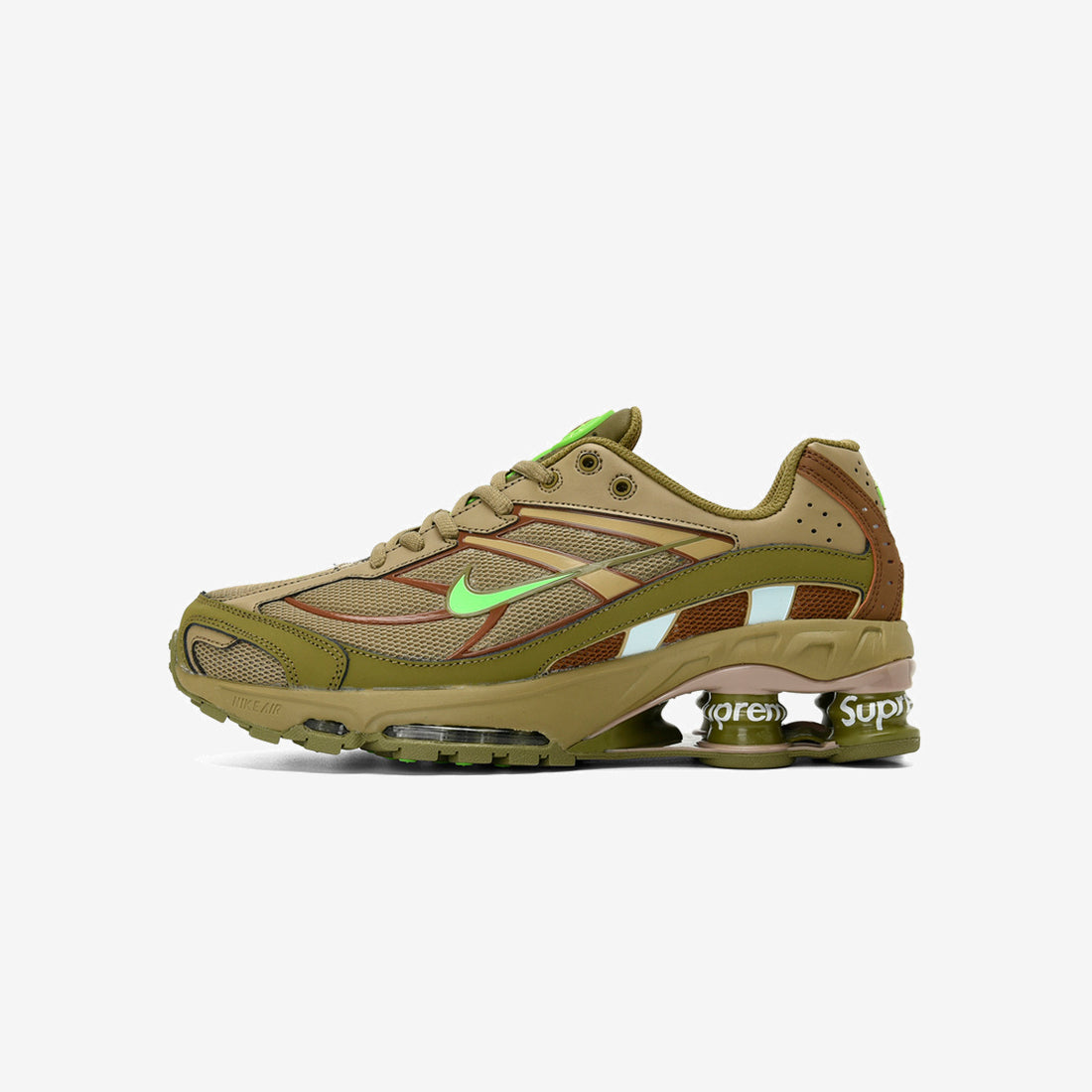 SHOX RIDE 2 X SUPREME 'OLIVE GREEN'