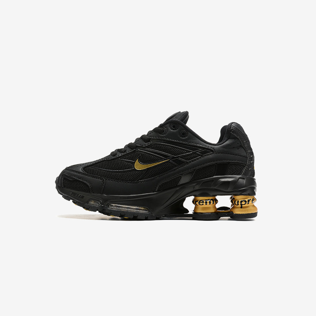 SHOX RIDE 2 X SUPREME 'BLACK GOLD'