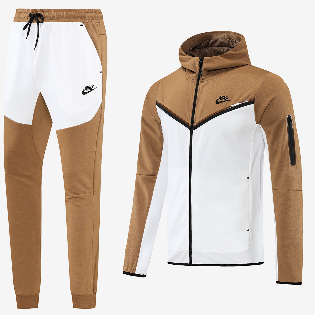 CONJUNTO NIKE TECH FLEECE 'BROWN MOCHA'