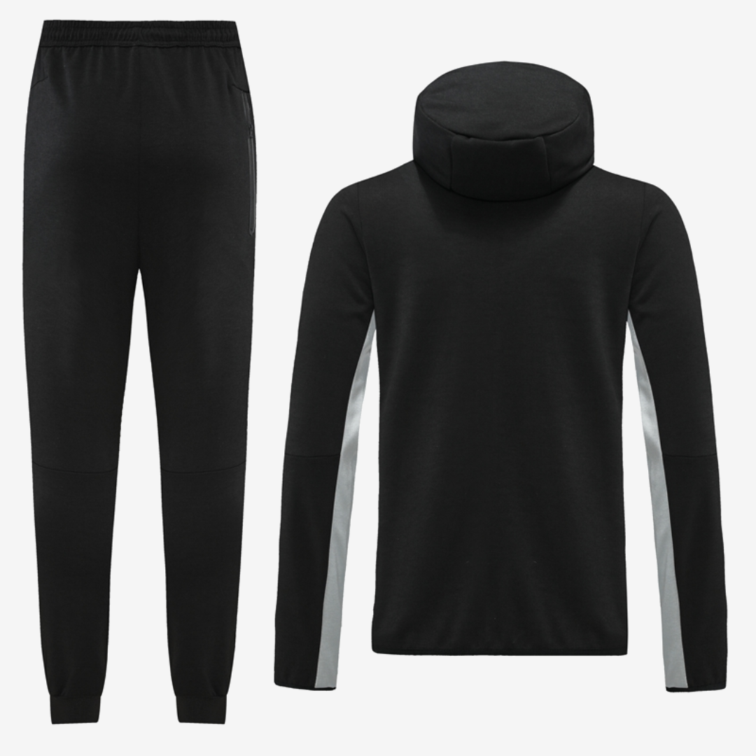 CONJUNTO NIKE TECH FLEECE 'BLACK SILVER'