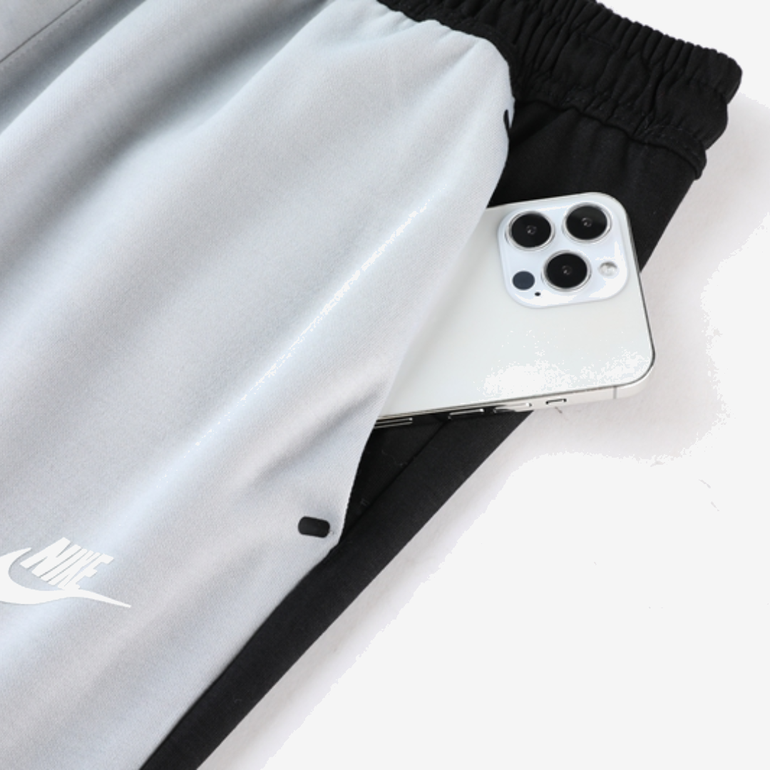 CONJUNTO NIKE TECH FLEECE 'BLACK SILVER'