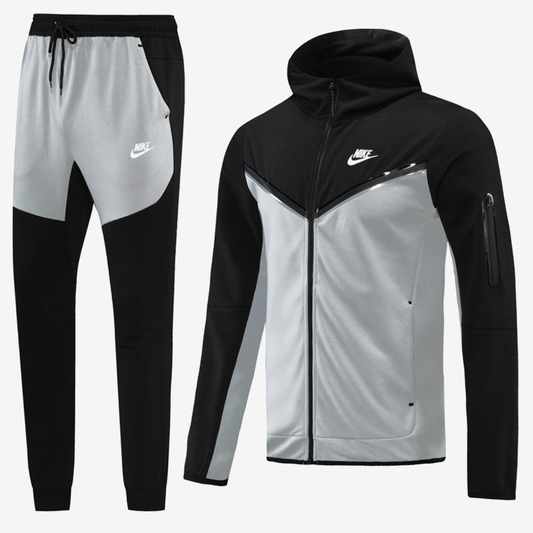 CONJUNTO NIKE TECH FLEECE 'BLACK SILVER'