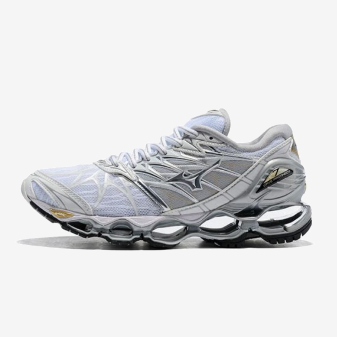 MIZUNO WAVE PRO 7 'WHITE PLATINUM'