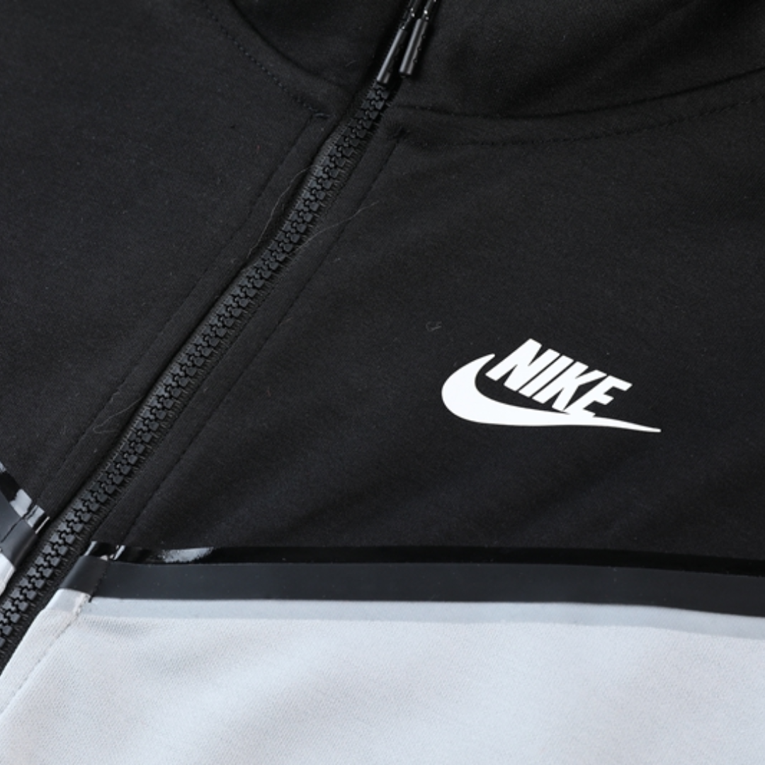 CONJUNTO NIKE TECH FLEECE 'BLACK SILVER'