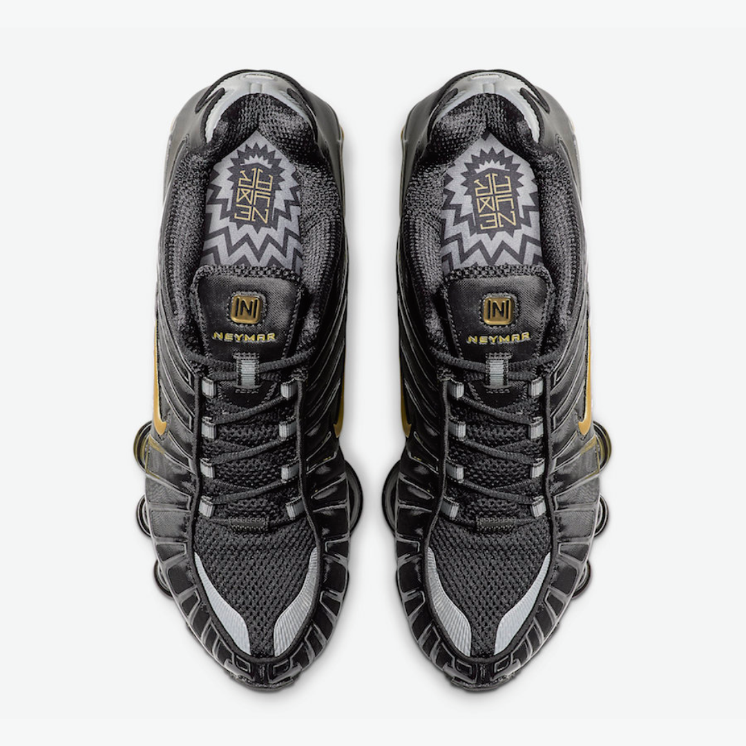 SHOX TL X NEYMAR JR 'BLACK GOLD'